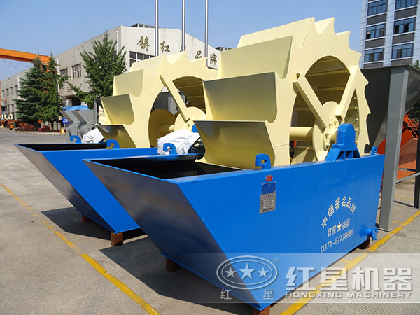 單葉輪式洗砂機(jī)，占地小，處理量小